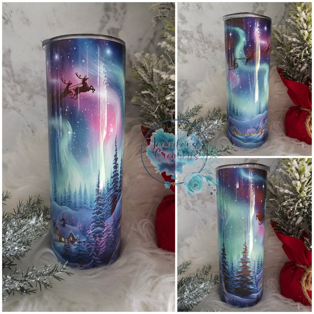 Northern lights christmas