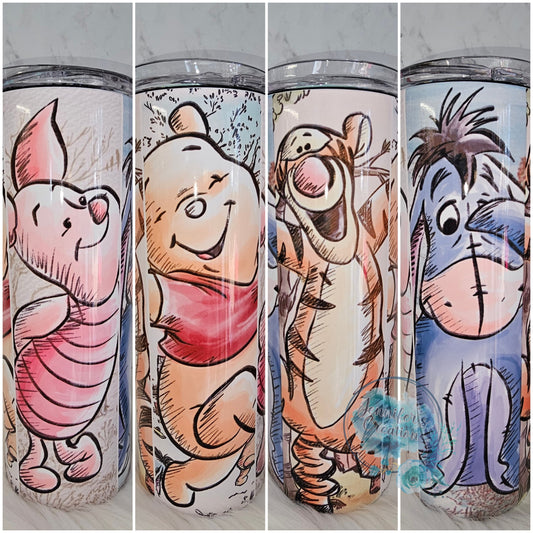 Pooh and friends