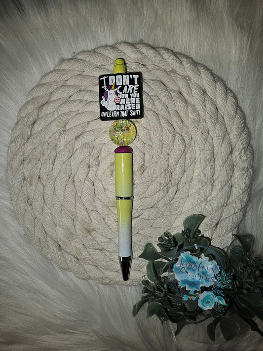 I don't care how you were raised underline that s***