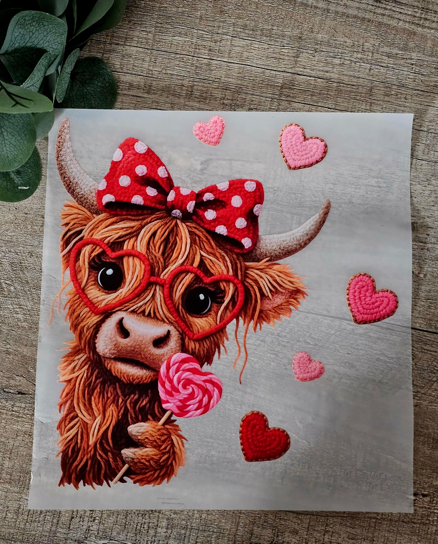 Vday highlander peeking (gose on the side where the seem is)