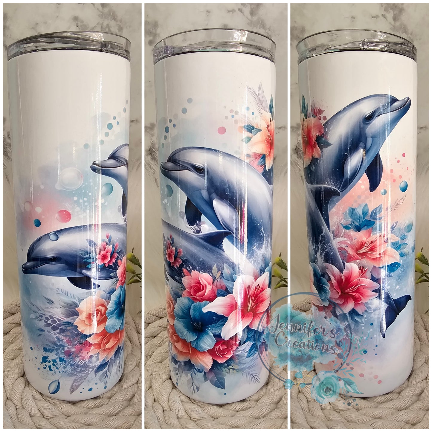 Floral dolphin