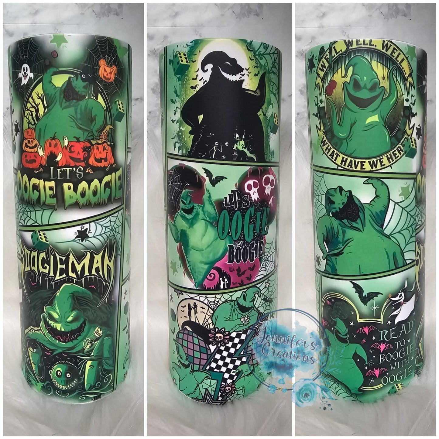 Oogie (glows in the dark green)