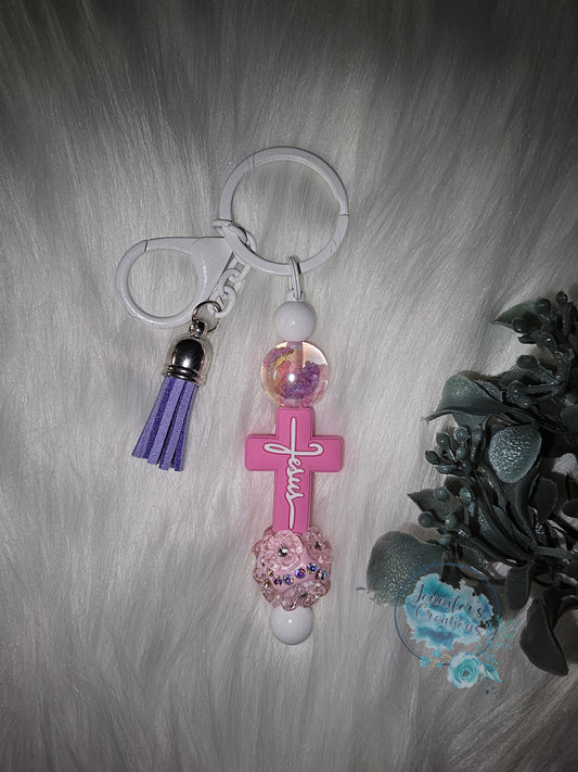 Pink Faith cross