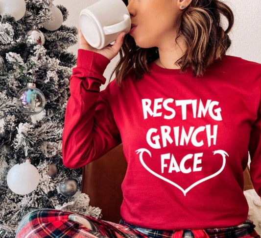 Resting grinch face