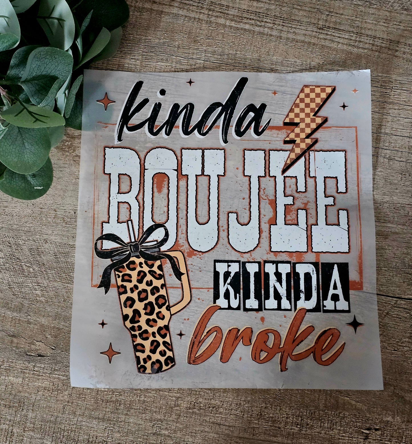 Kinda bounce kinda broke