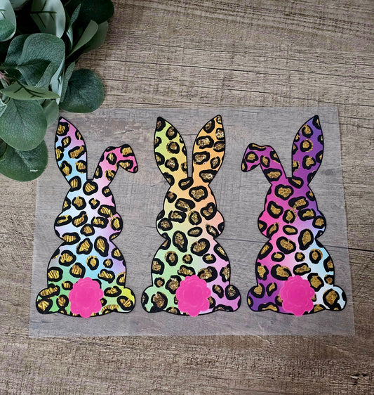 Colorful lepred bunnys