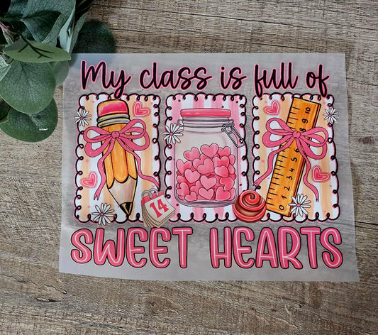 My class is full of sweet hearts